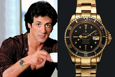 rolex pubblicizzato da sylvester stallone|richard mille stallone watch.